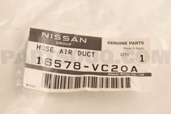 Nissan 16578VC20A DUCT-AIR