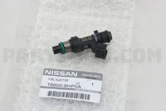 Nissan 166009HP0A INJECTOR ASSY FUEL