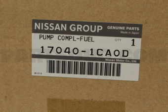Nissan 170401CA0D PUMP COMPL-FUEL