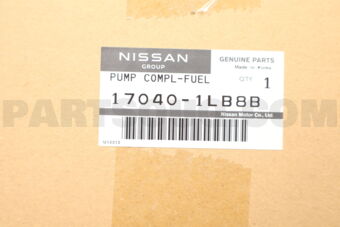 Nissan 170401LB8B PUMP COMPL-FUEL