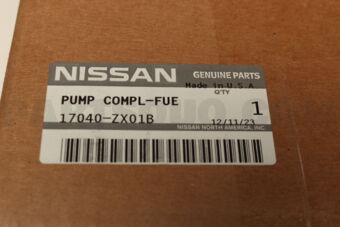 Nissan 17040ZX01B PUMP COMPL-FUEL