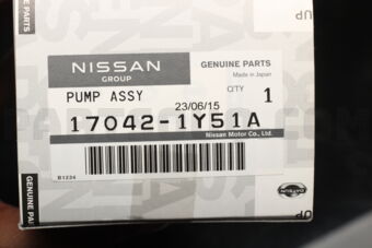 Nissan 170421Y51A PUMP ASSY