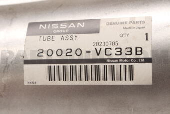 Nissan 20020VC33B TUBE ASSY-EXHAUST,FRONT