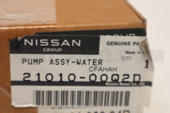 Nissan 2101000Q2D PUMP ASSY-WATER