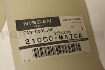Nissan 21060MA70A FAN-COOLING