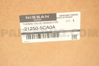 Nissan 212505CA0A VALVE ASSYWATER