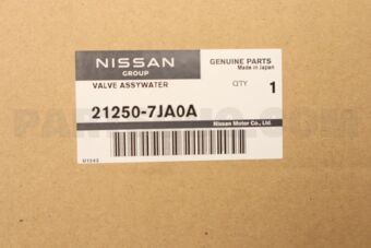 Nissan 212507JA0A VALVE ASSY-WATER CONTROL