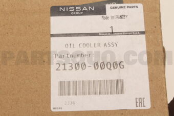 Nissan 2130000Q0G COOLER OIL