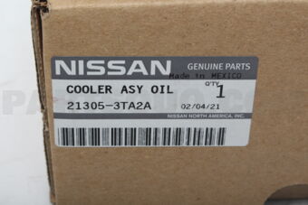 Nissan 213053TA2A COOLER ASSY-OIL