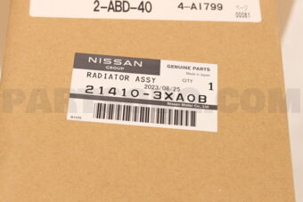 Nissan 214103XA0B RADIATOR ASSY