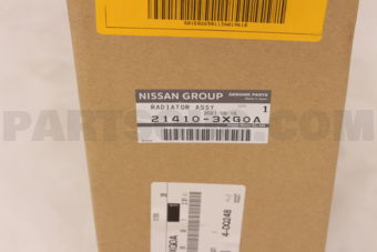 Nissan 214103XG0A RADIATOR ASSY