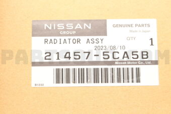 Nissan 214575CA5B RADIATOR ASSY