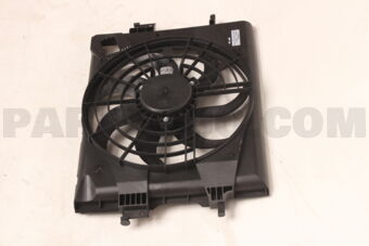Nissan 214815RB0B MOTOR & FAN ASSY W/SHROUD