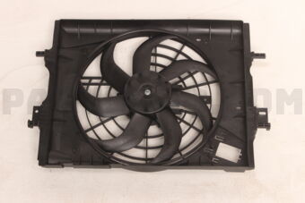 Nissan 214815RB0B MOTOR & FAN ASSY W/SHROUD