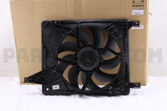 Nissan 21481JD200 MOTOR & FAN ASSY-W/SHROUD