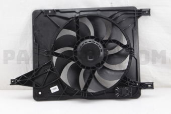 Nissan 21481JD21B MOTOR & FAN ASSY-W/SHROUD