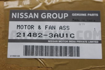 Nissan 214823AU1C MOTOR & FAN ASSY