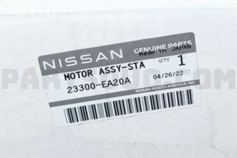 Nissan 23300EA20A MOTOR ASSY-STARTER
