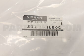 Nissan 240331LB0C HARNESS-CORNER SENSOR,FRONT