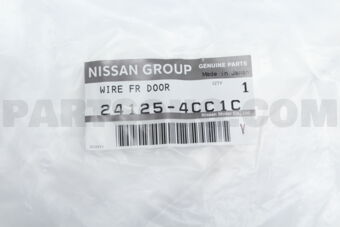 Nissan 241254CC1C WIRE FR DOOR