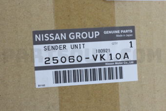 Nissan 25060VK10A SENDER UNIT-FUEL GAUGE