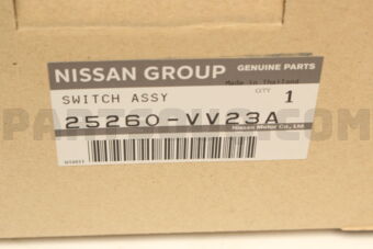 Nissan 25260VV23A SWITCH ASSY