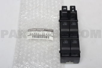Nissan 254011CA1C SWITCH ASSY-POWER WINDOW MAIN