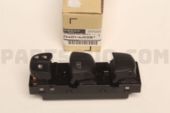 Nissan 254014JG0B SWITCH POWER WINDOW,MAIN