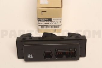 Nissan 254014JG0B SWITCH POWER WINDOW,MAIN