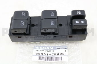 Nissan 25401JK42E SWITCH ASSY-POWER WINDOW,MAIN