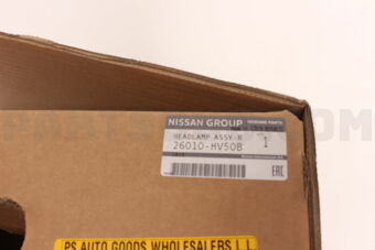 Nissan 26010HV50B LAMP ASSY-RH