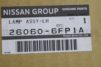 Nissan 260606FP1A HEADLAMP ASSY-LH