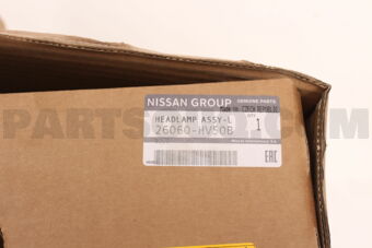 Nissan 26060HV50B LAMP ASSY-LH
