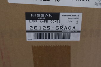Nissan 261256RA0A LAMP A-FR COMBI