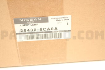 Nissan 264306CA0A A.SPOT LAMP