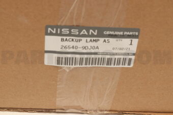 Nissan 265409DJ0A BACKUP LAMP ASS