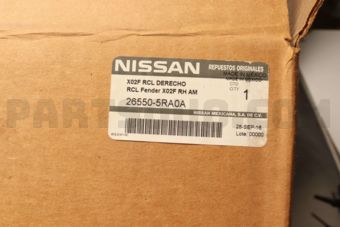 Nissan 265505RA0A COMBINATION LAMP ASSY REAR,RH