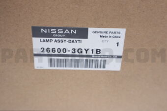 Nissan 266003GY1B LAMP ASSY - DAYTIME