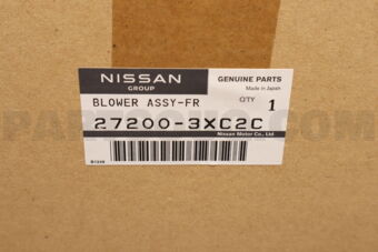 Nissan 272003XC2C BLOWER ASSY-FR