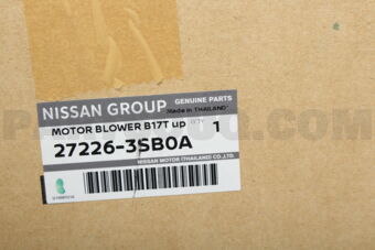 Nissan 272263SB0A MOTOR ASSY-BLOWER