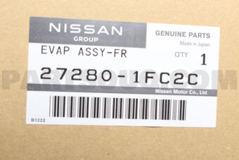 Nissan 272801FC2C EVAP ASSY-FR
