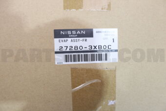 Nissan 272803XB0C EVAP ASSY-FR