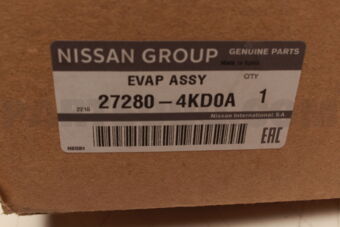 Nissan 272804KD0A EVAPORATOR ASSY-FRONT