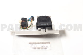 Nissan 27511VD200 CONTROL UNIT ASSY-REAR AIR CONDITIONER