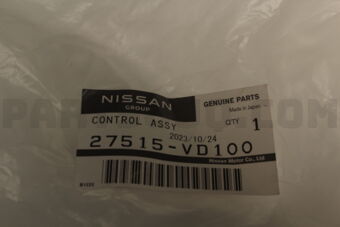 Nissan 27515VD100 CONTROLLER ASSY-AIR CONDITINER