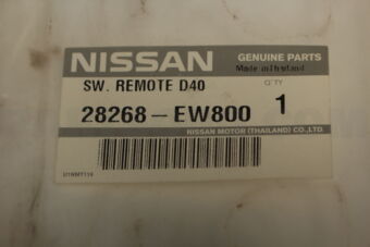 Nissan 28268EW800 SWITCH ASSY-REMOTE