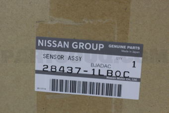 Nissan 284371LB0C SENSOR ASSY