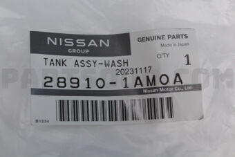 Nissan 289101AM0A TANK ASSY-WINDSHIELD WASHER