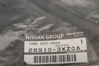 Nissan 289103XZ0A TANK ASSY-WASH