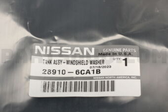 Nissan 289106CA1B TANK ASSY-WINDS